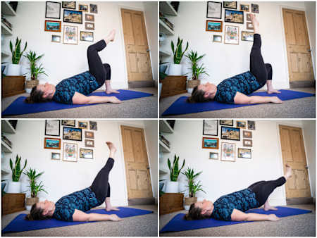 Part 1. Remember, don't let your hips move.