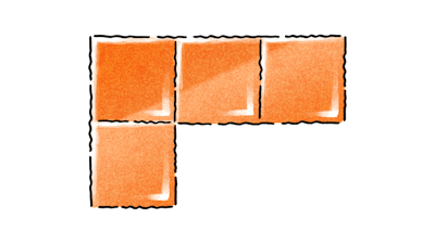 A Red Bull Tetris® L-Tetrimino