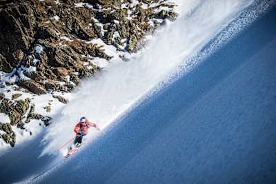Nadine Wallner in Kloesterle am Arlberg, Austria on February 19th, 2015  