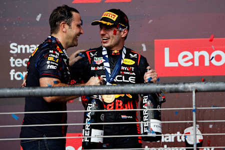 Max Verstappen von Oracle Red Bull Racing beim Großen Preis der USA am 22. Oktober 2023.