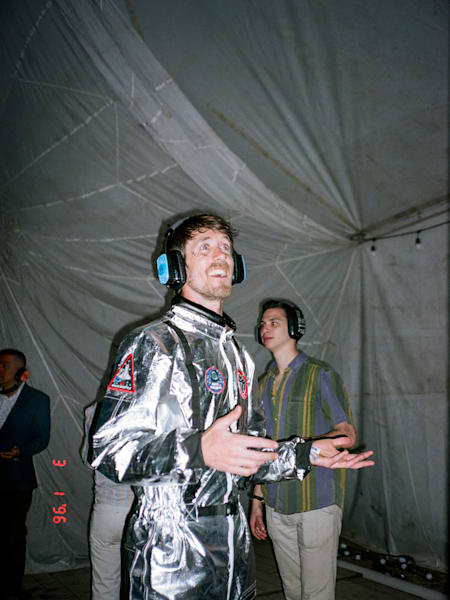 A shot of director Stefan Hunt.