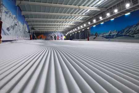 Un oasis de nieve a 30 kilometros de Londres.