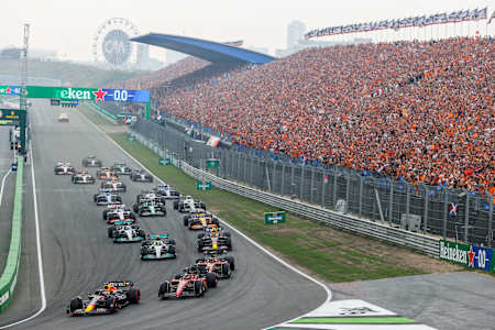 Circuit Zandvoort on September 04, 2022 in Zandvoort, Netherlands.