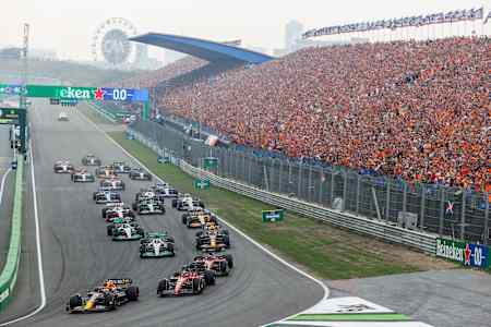 Circuit Zandvoort on September 04, 2022 in Zandvoort, Netherlands.