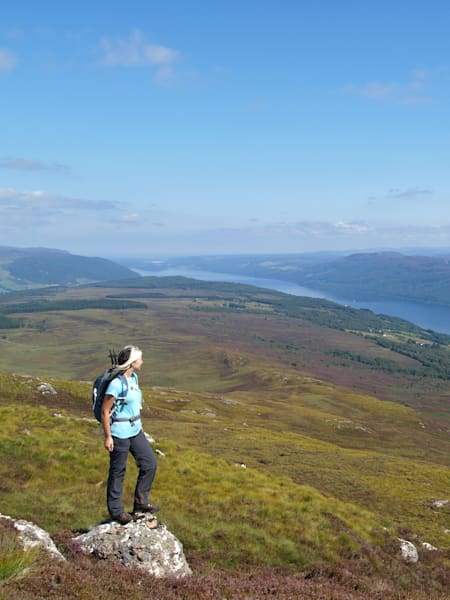 Get a good view to spot the Loch Ness monster