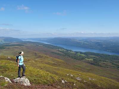 Get a good view to spot the Loch Ness monster