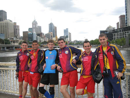 Echipa României la Melbourne, Australia în 2008