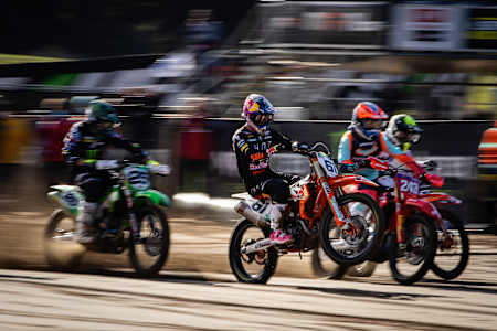 Unstoppable Spaniard Jorge Prado wins the 2020 Limburg MXGP at Lommel.