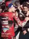 Jack Miller is seen at the Valencia MotoGP, November 5, 2022.