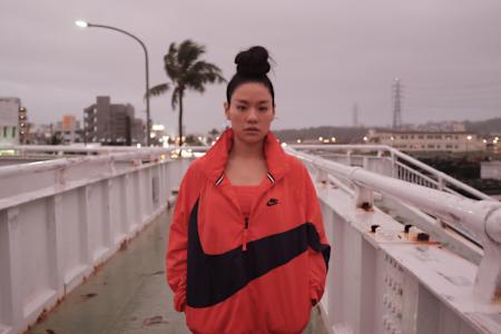 A photo of Japanese rapper Awich.