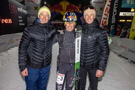 Red Bull Staffel: Markus Kröll & die Innerhofer-Twins Hans-Peter und Manuel