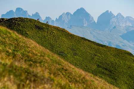 The Dolomites are a unique part of the Alps.