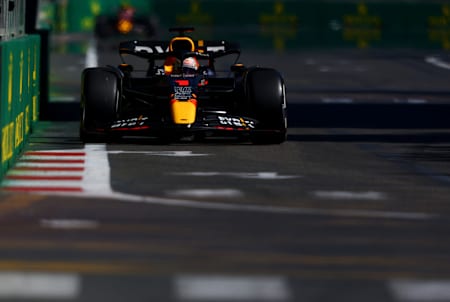 Max Verstappen beim Grand Prix von Aserbaidschan, Baku.