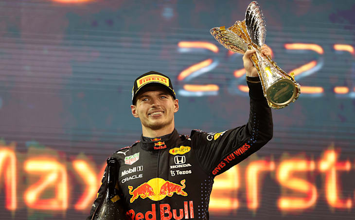 Max Verstappen, o seu campeão mundial de 2021