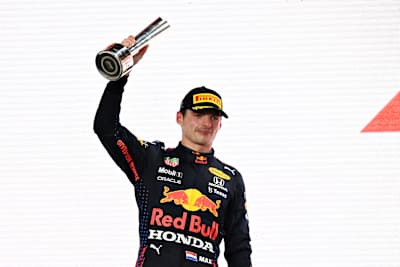 Max Lifting The P2 Trophy In Qatar