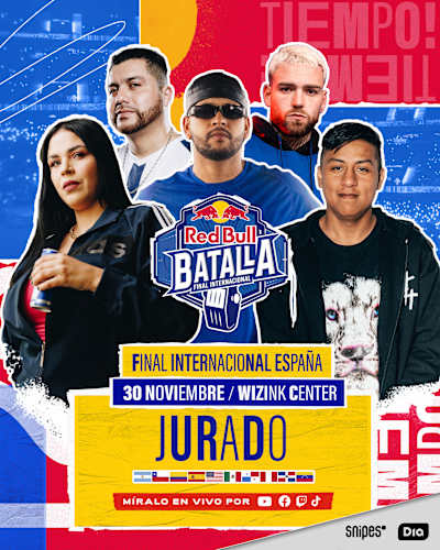 Jurado de la Final Internacional de Red Bull Batalla 2024
