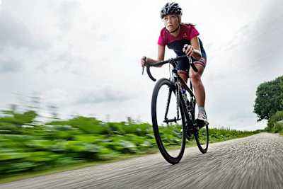 Irene Schouten entrena en Heerenveen, Países Bajos, el 30 de junio de 2017.