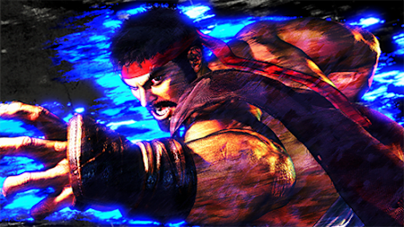 A screengrab of Ryu in Street Fighter 6. 
