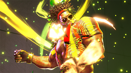 Dee Jay from Street Fighter 6 with his Weekend Pleasure super move.