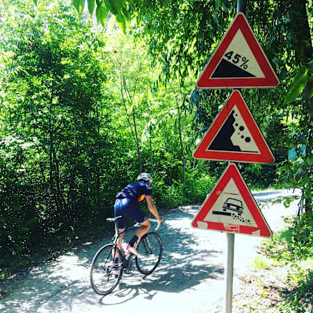 Via Scanuppia Italy climb