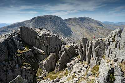 Wandern und Klettern auf dem Tryfan