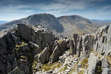Wandern und Klettern auf dem Tryfan