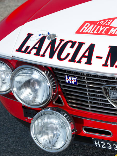 Lancia Fulvia HF 1.6 de Harry Källström, Rally de Montecarlo d3 1973, WRC.
