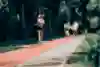參加布達佩斯 Wings for Life World Run 的跑者