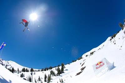 Bobby Brown performs at the Red Bull Megaslope project, at Kirkwood Ski Resort, in Kirkwood, CA, USA on 28 April 2013.