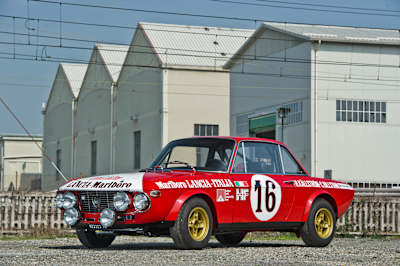 Lancia Fulvia HF 1.6 de Harry Källström, Rally de Montecarlo de 1973, WRC.