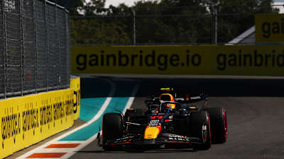 Checo Pushing Through