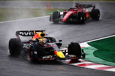 Verstappen at F1 Grand Prix of Japan at Suzuka International Racing Course