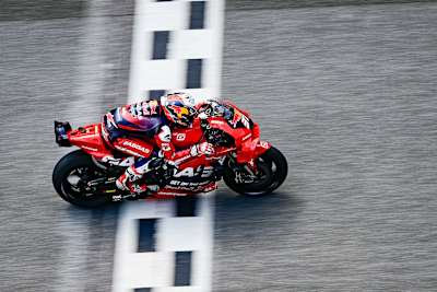 Pedro Acosta at the MotoGP™ Test at Sepang, February 8, 2024.