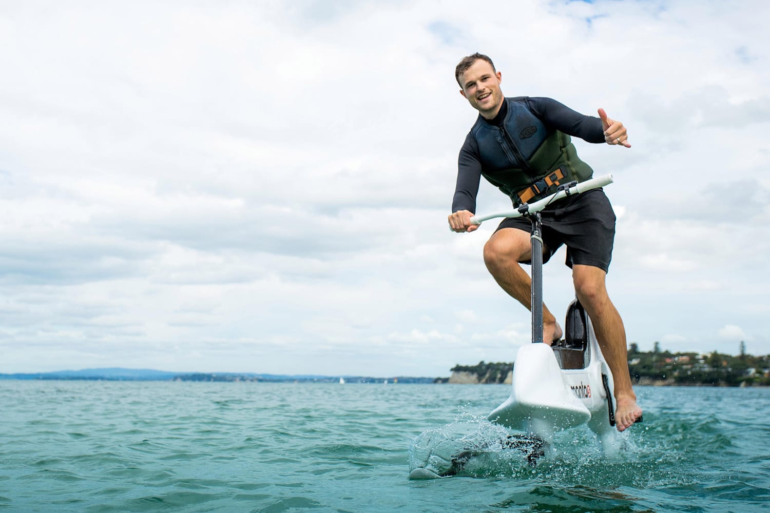 water bike hydrofoil