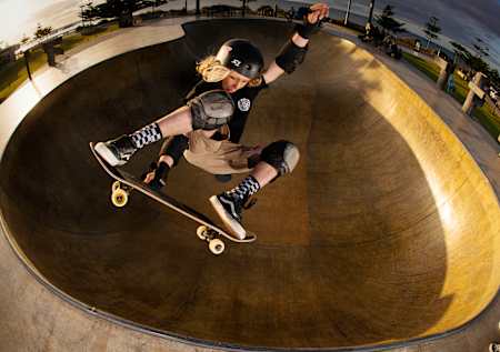 Build it and they will come: skaters not just from Perth but all over Western Australia roadtrip to Busselton for epic transition licks. What a country!