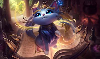 Una imagen de Yuumi en League of Legends
