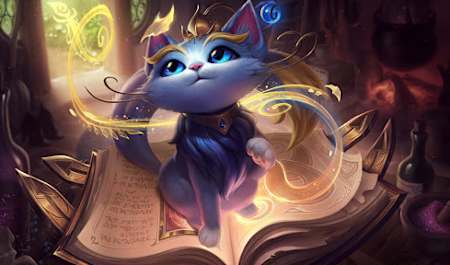 Una imagen de Yuumi en League of Legends