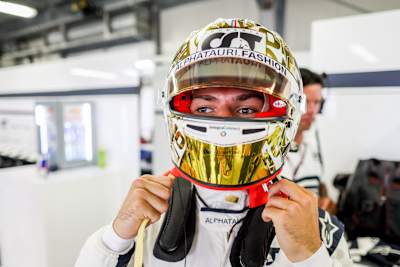 El piloto de AlphaTauri Pierre Gasly en el Gran Premio de Mónaco el 27 de mayo de 2022.