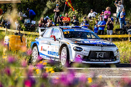 Kauppinen battled back with a rapid ERC1 debut drive