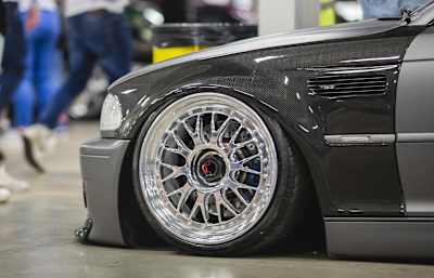 A nice set bolted onto a BMW E46 M3