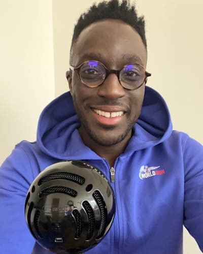 Akinwolere is a broadcaster and changemaker who shares hosting duties with Erin Azar on the podcast that leads up to the Wings for Life World Run.
