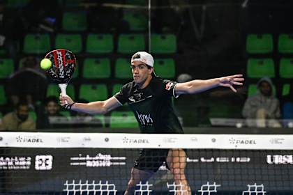 Riyadh Season Premier Padel P1, QF Center Court - Lebron/Galan - Campagnolo/Gutierrez in Riyadh, Saudia Arabia, on February 29, 2024.