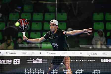 Riyadh Season Premier Padel P1, QF Center Court - Lebron/Galan - Campagnolo/Gutierrez in Riyadh, Saudia Arabia, on February 29, 2024.