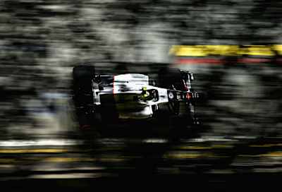 An image of Sergio ‘Checo’ Pérez driving an F1 car.