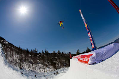 Freestyle rider Simon Dumont.