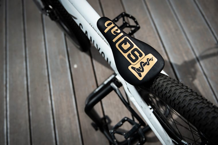 Fabio Wibmer Bike Check Prototype Canyon Trial Bike