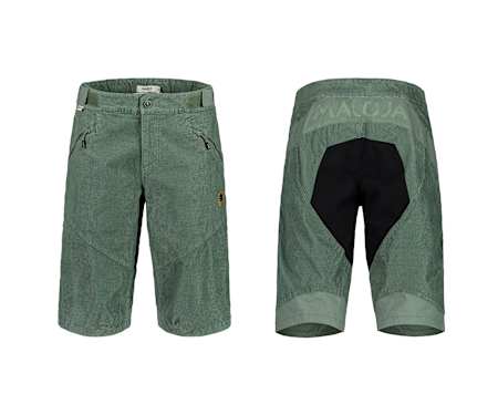 Shorts von Maloja im naturgrünen Farbton