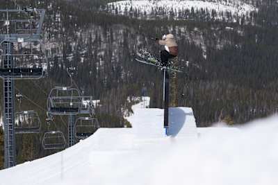 Torin Yater-Wallace at Red Bull Cascade at Winter Park, Colorado in 2022
