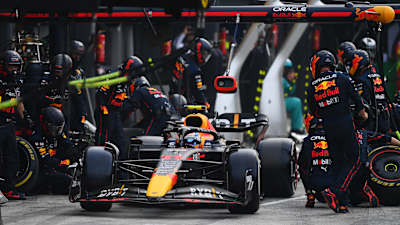 Sergio Pérez of Oracle Red Bull Racing at the Dutch Grand Prix on September 4, 2022.