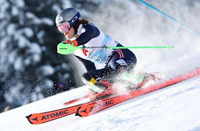 Rekordhalter: In Wengen 2022 fuhr Lucas von Platz 29 im ersten Lauf auf 1.